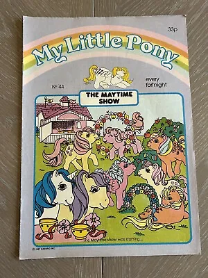 Buy Vintage My Little Pony G1 Comic Magazine UK Hasbro 1987 Issue No 44 • 5£