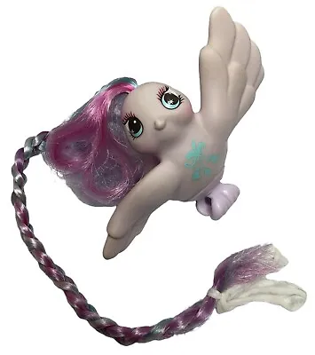 Buy Vintage My Little Pony G1 White Fairy Tinsel Tails With Bells Symbol Purple 1987 • 15.36£