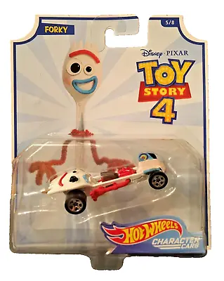 Buy Hot Wheels Toy Story 4 Diecast Character Car - FORKY - Disney Pixar **BNIB** • 14£