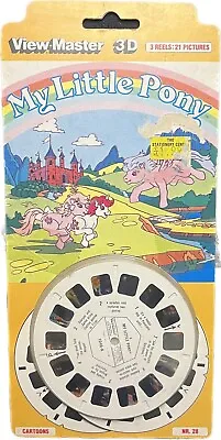 Buy My Little Pony View Master Reel Set 1984 Hasbro Vintage • 18£