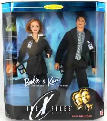 Buy 1998 X-files Fight The Future Barbie Dana Sculptly & Ken Fox Molder • 92.18£