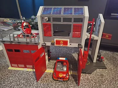 Buy Playmobil 9462 City Action Fire Station With Alarm Plastic Toy • 30£