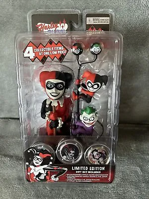 Buy HARLEY QUINN Limited Edition Gift Set BodyKnocker Scalers EarBuds HubSnaps New • 18£