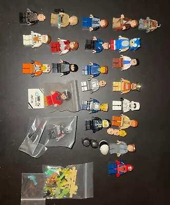 Buy Genuine Lego Minifigures Bundle Job Lot (custom Pad Printed & Official) • 80£
