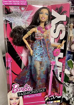 Buy Barbie Original Packaging Rare Fashionista Style Look Doll Model Hollywood Divas Artsy New • 47.24£