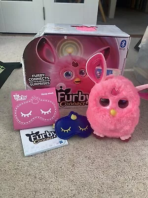Buy Boxed Hasbro Furby Connect Bright Pink Electronic Interactive Pet Toy Vgc • 25£
