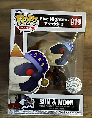 Buy Funko Pop Five Nights At Freddy’s Security Breach Sun & Moon #919 With Protector • 30£