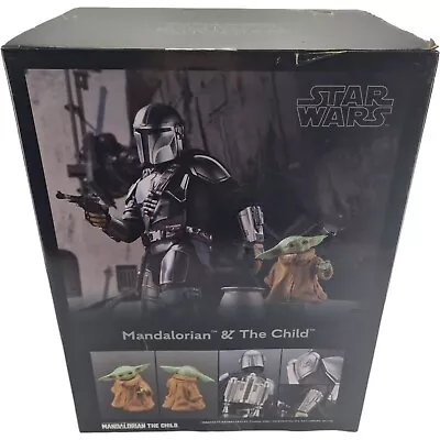 Buy Star Wars: Mandalorian & CHILD Grogu Figurine Scale / Ladder 1:7 Artfx • 198.69£
