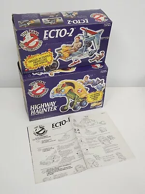Buy Vintage Kenner Ghostbusters Highway Haunter + Ecto 2 Boxes + Ecto 1 Instructions • 39.99£