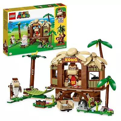 Buy LEGO Super Mario: Donkey Kong's Tree House Expansion Set (71424) • 24.99£