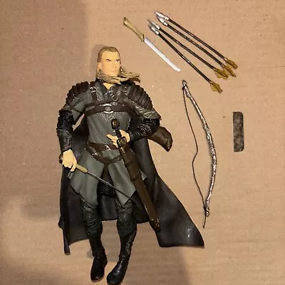 Buy Lord Of The Rings Arrow Launching Legolas Action Figure Toy Biz Two Towers Serie • 9.99£