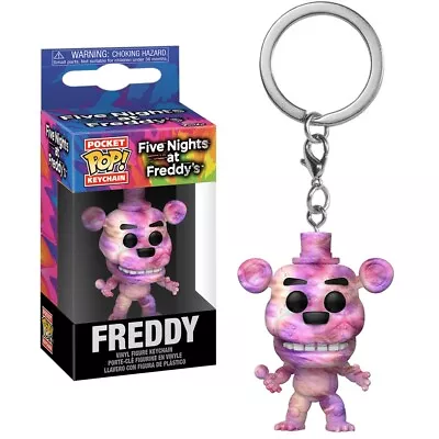 Buy Funko POP! Keychain Freddy (Tie Dye) Five Nights At Freddy's Vinyl Keyring New • 8.95£