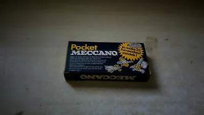 Buy Pocket Meccano Set Complete With Box, Instructions And Sealed Parts • 25£