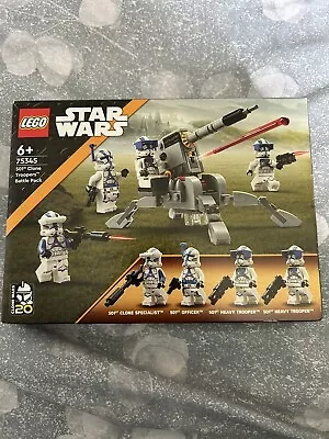 Buy LEGO Star Wars 75345  501st Clone Troopers Battle Pack .Brand New Sealed • 12£