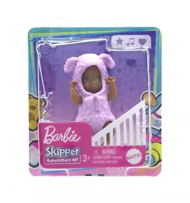 Buy Barbie Skipper Babysitters Inc. Costume Baby Doll In Costume Purple  • 12.54£
