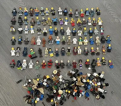 Buy Lego Minifigures Bundle X 99 Lego Figures & Parts Star Wars Scooby Doo Ninjago • 35£