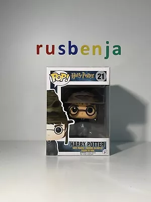 Buy Funko Pop! Movies Harry Potter - Harry Potter With Sorting Hat #21 • 19.99£