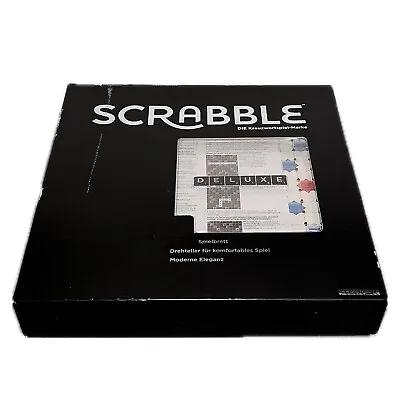 Buy Scrabble Deluxe Game - With Turntable Elegant Version Cross Word 2-4 Players • 44.91£