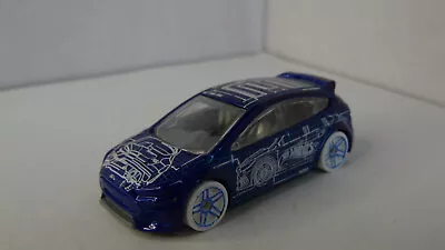 Buy Hot Wheels Ford Focus RS Blue 1/64 Diecast Loose • 3.50£