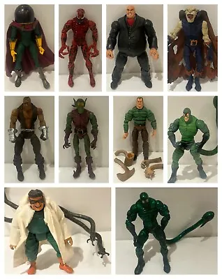 Buy Spiderman Action Figures - Various - Multi Listing - Toybiz Marvel Toys 6  High • 17£