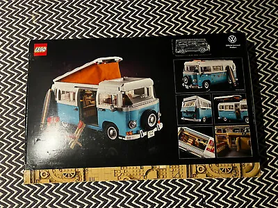 Buy New Genuine Volkswagen Lego T2 Camper Van White / Light Blue 7E9099320 • 195£