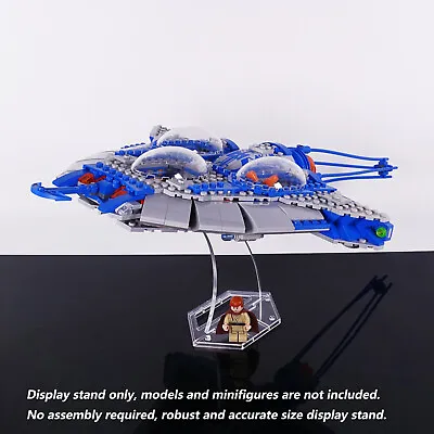 Buy Display Stand For LEGO 9499 7161 Gungan Sub, Acrylic 3D Transparent Stand Only. • 10.62£