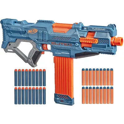 Buy Nerf Elite 2.0 Turbine CS-18 Blaster Children Kids Toy Fun Play • 38.25£