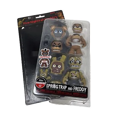 Buy Five Nights At Freddys Toy Springtrap And Freddy Figure FNAF Freddy Funko Snap • 12.97£