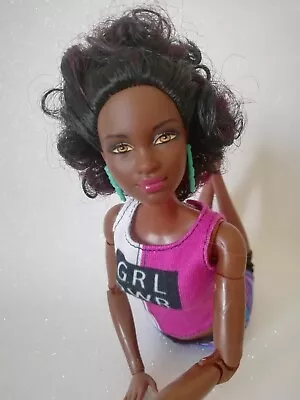 Buy Barbie Afro American Articulated OOAK NO Steffie Face • 62.15£