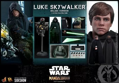 Buy Hot Toys Star Wars The Mandalorian Action Figure 1/6 Deluxe Luke Skywalker The Mandalorian • 360.37£