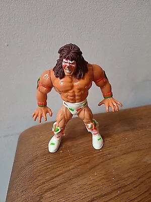 Buy Hasboro WWF/WWE Ultimate Warrior Action Figure Good Con. Vintage 1991 • 8.99£
