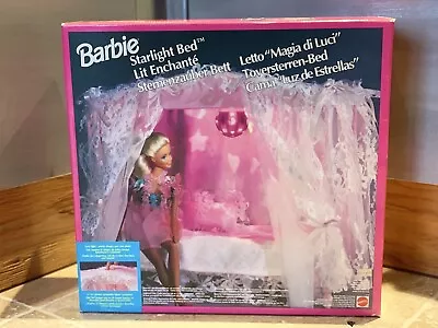 Buy 1992 Barbie Starlight Bed Star Light Ref 3739 • 214.12£