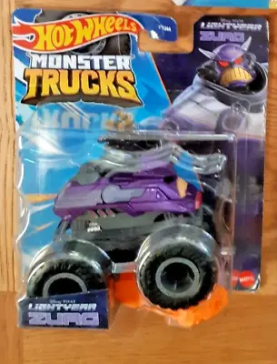 Buy Hot Wheels Monster Trucks - ZURG (Toy Story/Lightyear) - 1:64 New & Sealed • 10£