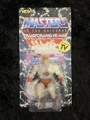 Buy Masters Of The Universe Super7 Transforming He-Man Action Figure Unpunched • 59£