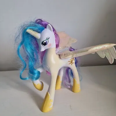 Buy Vintage My Little Pony Talking Princess Celestia 9  2011 Hasbro Fully Working Gc • 4.99£