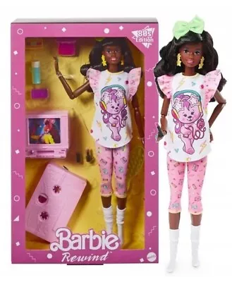 Buy BARBIE REWIND 80s-Inspired Slumber Party DOLL HJX19 Mattel • 89.58£
