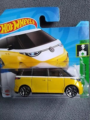 Buy 2023 Hot Wheels  Volkswagen ID Buzz 173/250  - HW Green Speed 10/10 • 3.99£