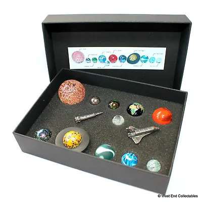 Buy Collectors Solar System Model Orrery Ultimate Marble Collection - Glass Planets • 44.99£