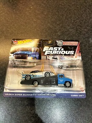 Buy Hot Wheels Team Transport Fast And Furious Nissan Skyline • 40£