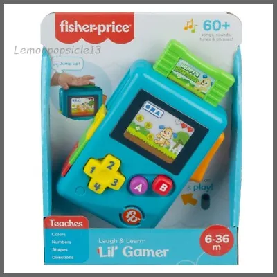 Buy Fisher-Price Laugh And Learn Lil' Gamer Songs Sounds Tunes & Phrases Toy • 13.95£