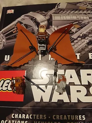 Buy Lego Star Wars  Ewok Paploo Wicket Chief Chirpa From Set 8038 Ewok Glider • 60£