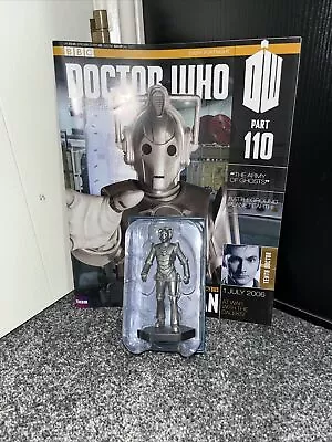 Buy Bbc Dr Doctor Who Eaglemoss Figurine Collection 110 Cybus Cyberman Figure & Mag • 5£