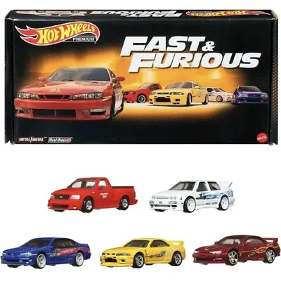 Buy Hot Wheels Fast Furious Set Bundle 5 Pack Skyline Silvia Maxima Jetta Original • 73.30£