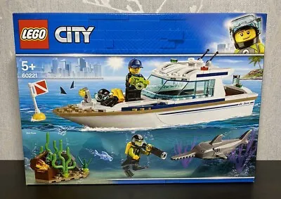 Buy LEGO 60221 City: Diving Yacht. Retired Set. Includes Swordfish. New Sealed ✔️ • 26.99£