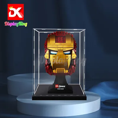 Buy Display King- Acrylic Display Case For Lego Marvel Iron Man Helmet 76165 • 51.60£