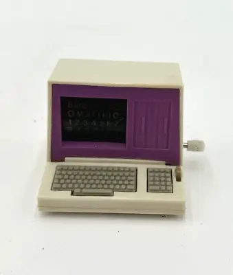 Buy Vintage 80s 90s Barbie Purple Desktop Computer All In One Personal PC Wined Up • 14.17£