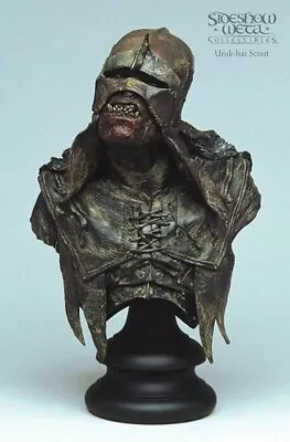 Buy Uruk-hai Scout Polystone Bust - The Lord Of The Rings LOTR - WETA Sideshow • 159.53£