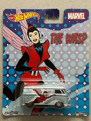 Buy 2016 Hot Wheels The Wasp VOLKSWAGEN T1 PANEL Marvel Real Riders Car Pop Culture • 24.99£