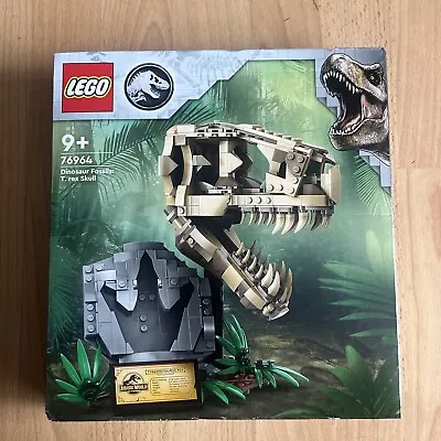 Buy LEGO Jurassic World 76964 Dinosaur Fossils: T. Rex Skull Age 9+ 577pcs Brand New • 27.99£