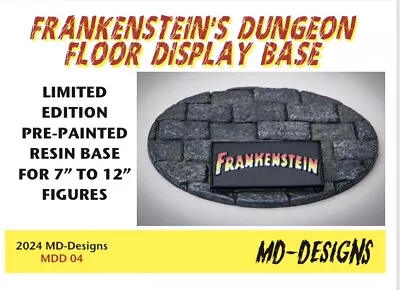 Buy “Frankenstein’s Dungeon Floor Display Base” For 7” NECA Figures Pro-Painted! • 26.99£